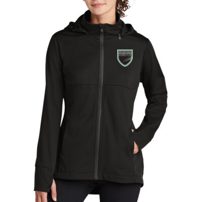 LC - Women's Hooded Soft Shell Jacket Thumbnail